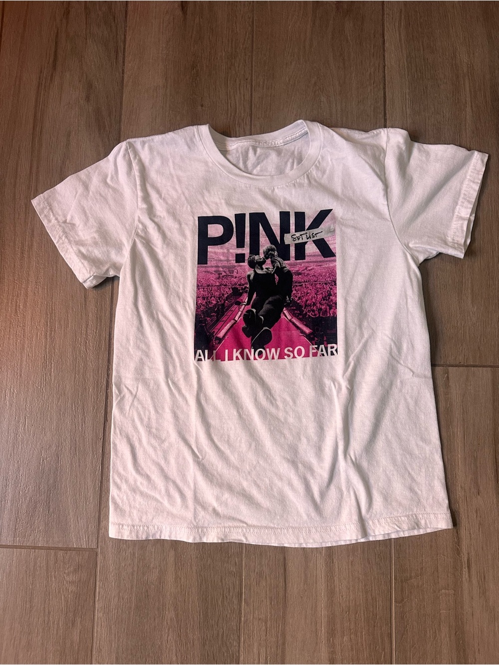 Pink All I Know So Far Tour T-Shirt
